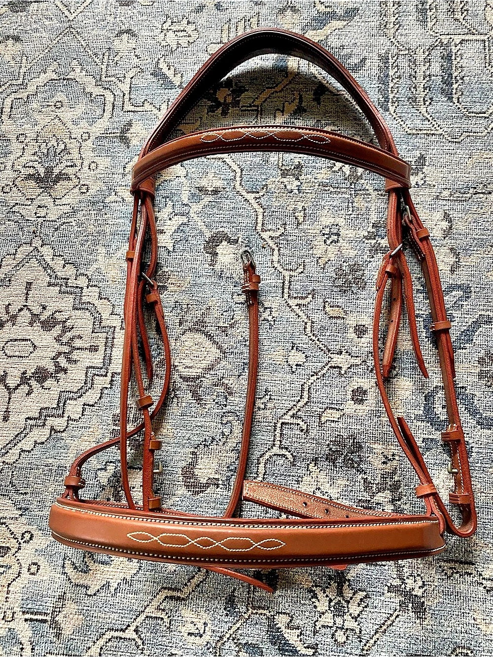 Devoucoux horse Equestrian Bridle in Brown Like New